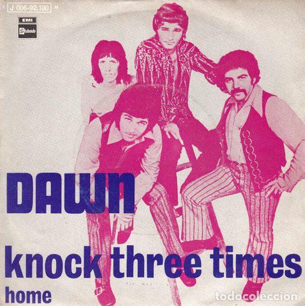 Discos de vinil: Dawn &ndash; Knock Three Times (Vinyl, Stateside 1 J 006-92.100 M)
