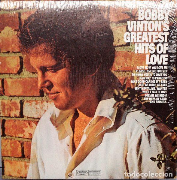 Discos de vinilo: Bobby Vinton &ndash; Bobby Vinton's Greatest Hits Of Love (Vinyl, Epic BN 26517)