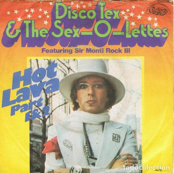 Discos de vinil: Disco Tex & The Sex-O-Lettes Featuring Sir Monti Rock III &ndash; Hot Lava Part 1 & 2 (Vinyl, Chelsea...