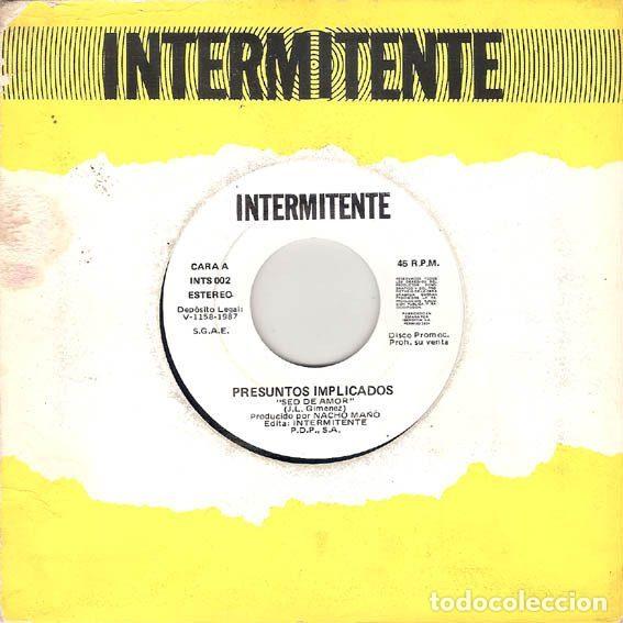 Dischi in vinile: Presuntos Implicados &ndash; Sed De Amor (Vinyl, Intermitente INTS 002)