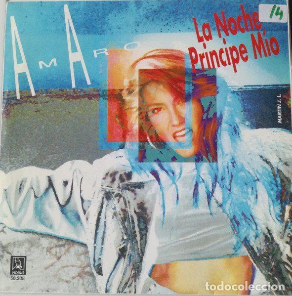 Disques de vinyle: Amaro &ndash; La Noche / Principe M&iacute;o (Vinyl, Horus 50.205)
