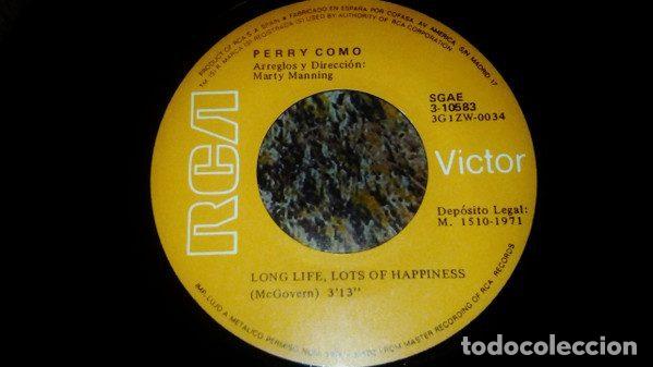 Discos de vinilo: Perry Como &ndash; Its Impossible (Vinyl, RCA Victor 3-10583) - Foto 2