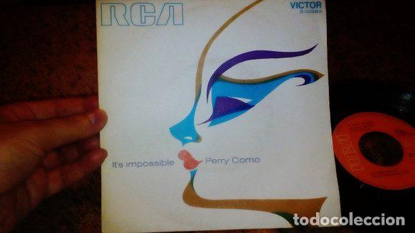Discos de vinilo: Perry Como &ndash; Its Impossible (Vinyl, RCA Victor 3-10583) - Foto 1