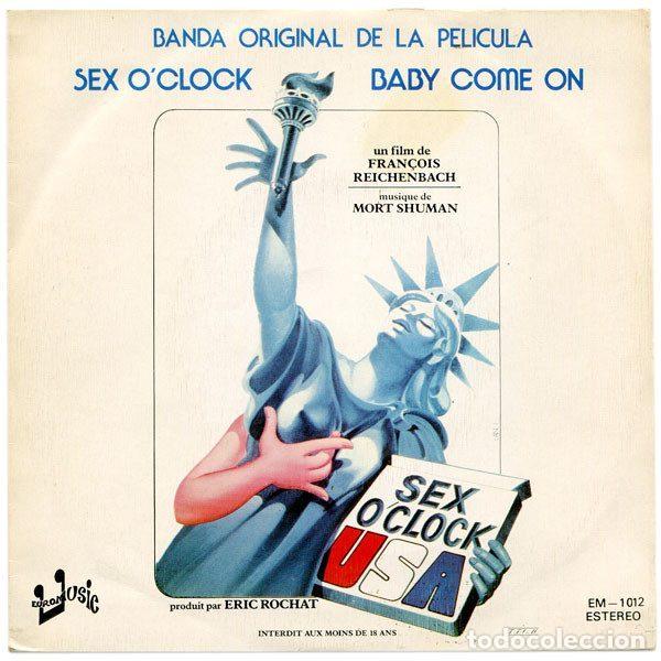 Disques de vinyle: Mort Shuman &ndash; Sex O'clock / Baby Come On (Vinyl, Euromusic EM-1012)