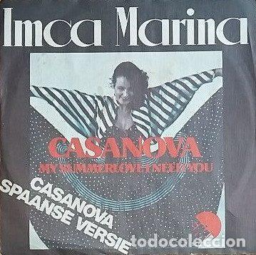 Discos de vinilo: Imca Marina &ndash; Casanova / (Spaanse Versie) (Vinyl, EMI Holland 5C 006-25667)