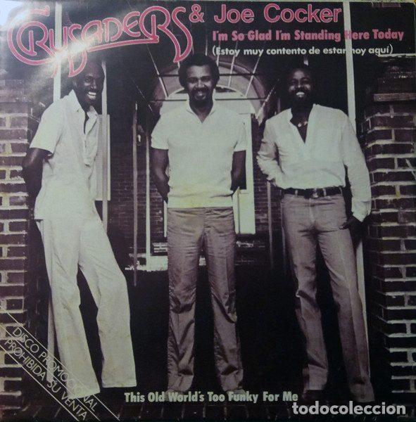 Disques de vinyle: Crusaders And Joe Cocker &ndash; I'm So Glad I'm Standing Here Today (Vinyl, MCA Records 0244)