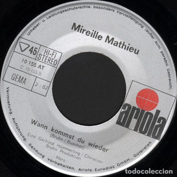 Discos de vinilo: Mireille Mathieu &ndash; Der Pariser Tango (Vinyl, Ariola 10 155 AT) - Foto 4