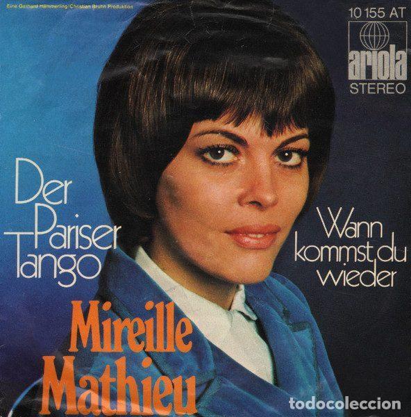 Vinyl records: Mireille Mathieu &ndash; Der Pariser Tango (Vinyl, Ariola 10 155 AT)