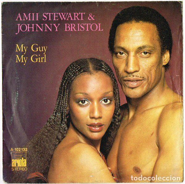 Disques de vinyle: Amii Stewart & Johnny Bristol &ndash; My Guy My Girl (Vinyl, Ariola A-102 132)