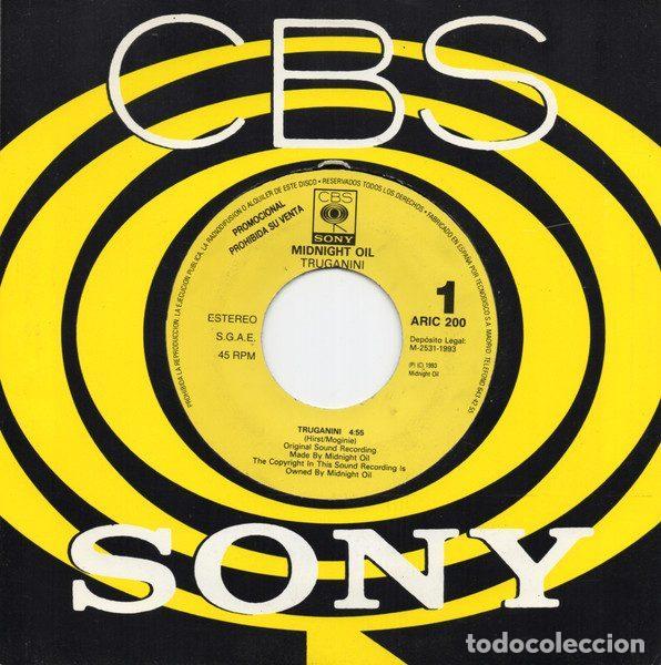 Disques de vinyle: Midnight Oil &ndash; Truganini (Vinyl, CBS/Sony ARIC 200)