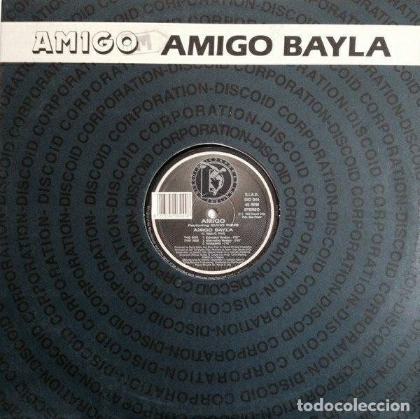 Disques de vinyle: Amigo &ndash; Amigo Bayla (Vinyl, Discoid Corporation DIO 044)