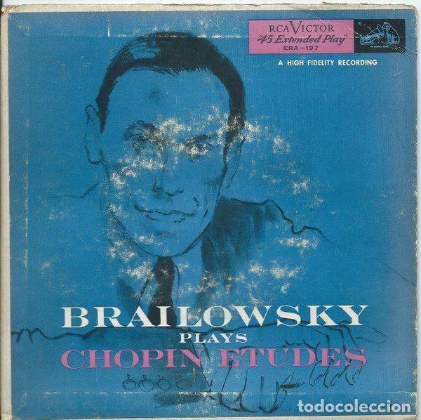 Disques de vinyle: Alexander Brailowsky &ndash; Brailowsky Plays Chopin Etudes (Vinyl, RCA Victor Red Seal ERA 197)