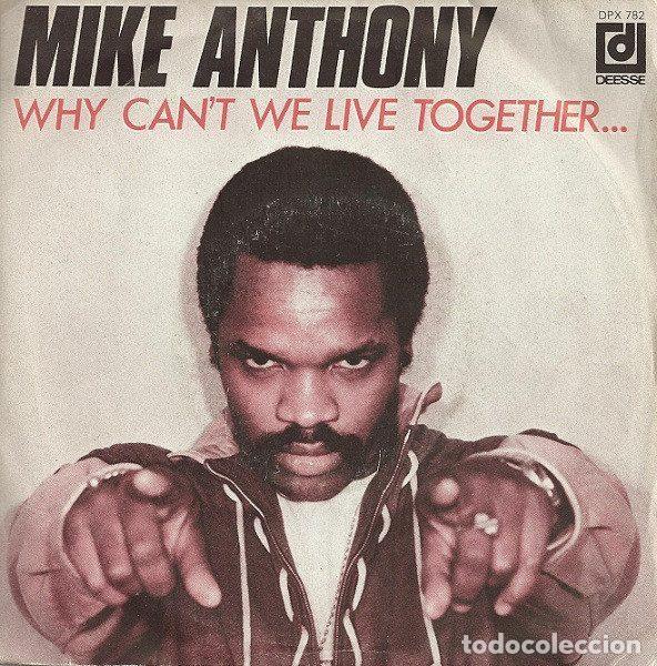 Vinyl records: Mike Anthony &ndash; Why Can't We Live Together... (Vinyl, Disques D&eacute;esse DPX 782)