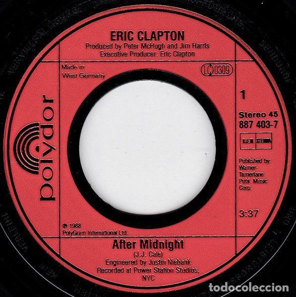 Discos de vinilo: Eric Clapton &ndash; After Midnight (Vinyl, Polydor 887 403-7) - Foto 3