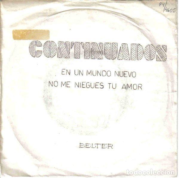 Vinyl-Schallplatten: Continuados &ndash; En Un Mundo Nuevo (Vinyl, Belter 19.017)