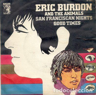 Discos de vinil: Eric Burdon And The Animals &ndash; San Franciscan Nights (Vinyl, MGM Records 61 004)