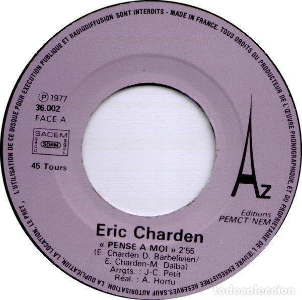 Discos de vinilo: Eric Charden &ndash; Pense A Moi (Vinyl, DiscAz 36.002) - Foto 3