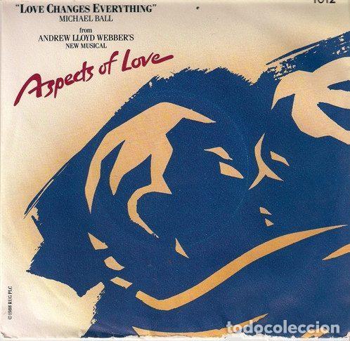 Vinyl-Schallplatten: Michael Ball &ndash; Love Changes Everything (Vinyl, Polydor 871 512-7)