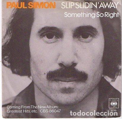 Vinyl records: Paul Simon &ndash; Slip Slidin' Away (Vinyl, CBS 5770)