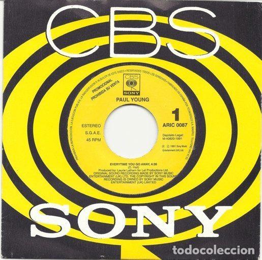 Dischi in vinile: Paul Young &ndash; Every Time You Go Away (Vinyl, CBS ARIC 0087)
