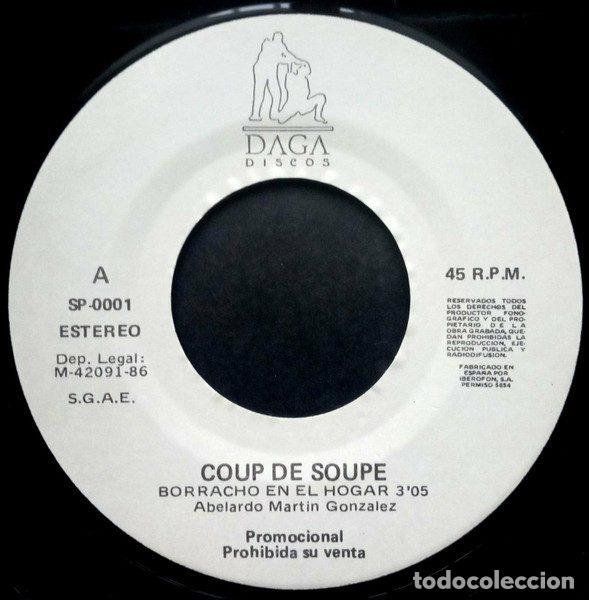Discos de vinilo: Coup De Soupe &ndash; Borracho En El Hogar (Vinyl, Daga Discos SP-0001) - Foto 3