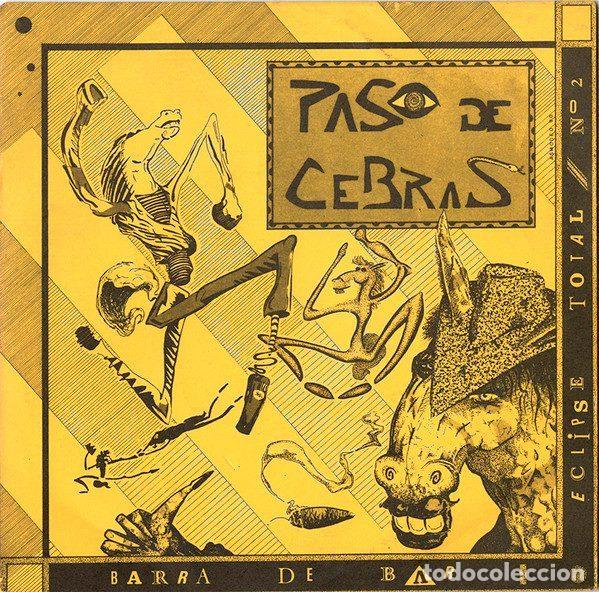 Vinyl records: Paso De Cebras &ndash; Barra De Bar / Eclipse Total N&ordm; 2 (Vinyl, La Jungla Records J-010-N)