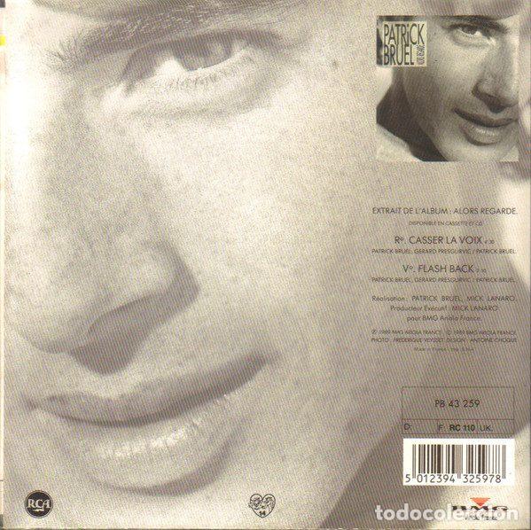 Discos de vinilo: Patrick Bruel &ndash; Casser La Voix (Vinyl, RCA PB 43259) - Foto 2