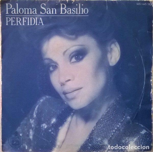 Discos de vinilo: Paloma San Basilio &ndash; Perfidia (Vinyl, Hispavox (45) 445 182)
