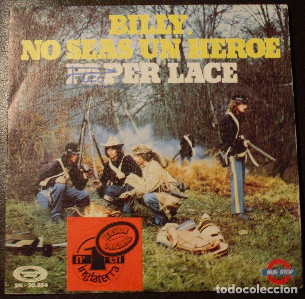 Disques de vinyle: Paper Lace &ndash; Billy, No Seas Un Heroe (Vinyl, Movieplay SN-20.854)