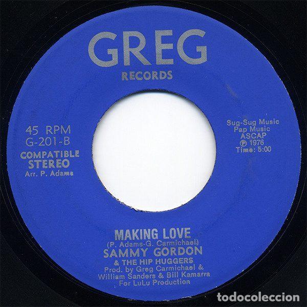 Discos de vinil: Sammy Gordon & The Hip Huggers &ndash; Making Love (Vinyl, Greg Records G-201)