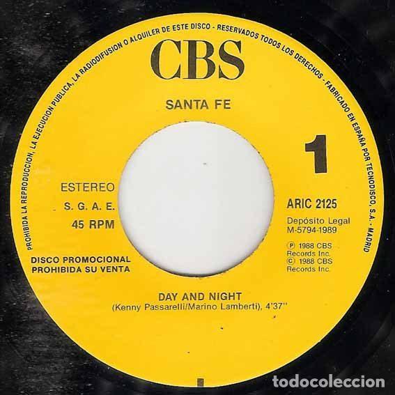 Discos de vinil: Santa Fe &ndash; Day And Night (Vinyl, CBS ARIC 2125)