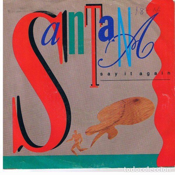 Disques de vinyle: Santana &ndash; Say It Again (Vinyl, CBS CBS A 4514)