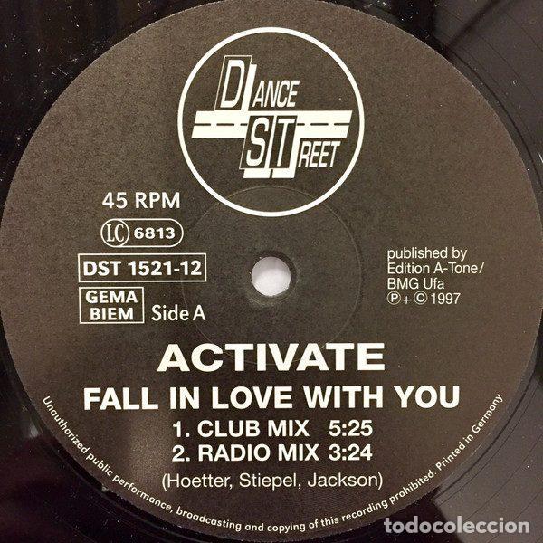 Vinyl records: Activate &ndash; Fall In Love With You (Vinyl, Dance Street DST 1521-12)