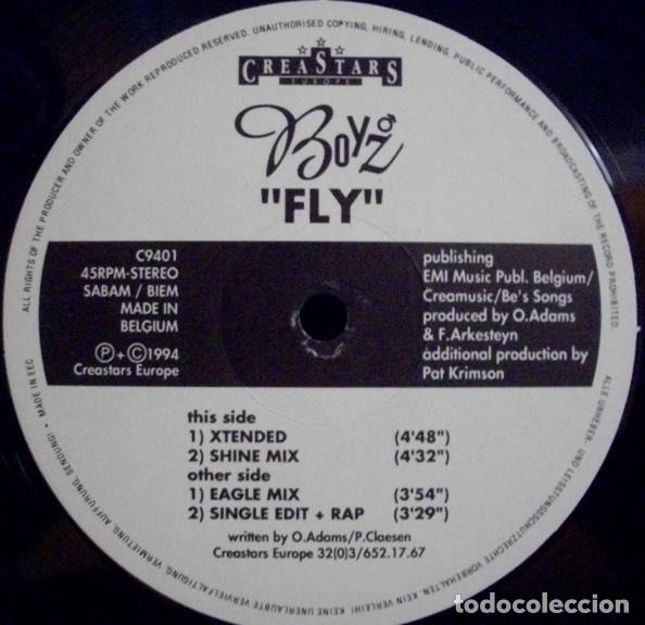 Discos de vinil: Boyz &ndash; Fly (Vinyl, Creastars Europe C9401)
