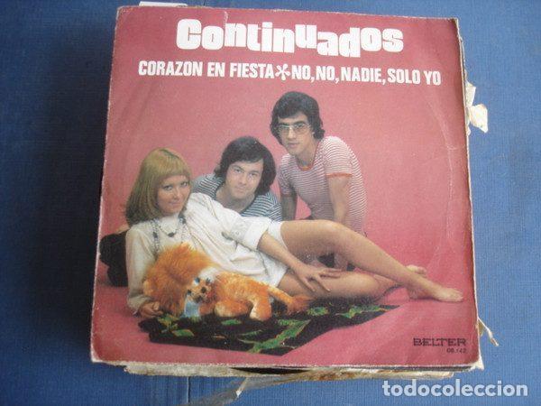 Discos de vinilo: Continuados &ndash; Coraz&oacute;n En Fiesta / No, No, Nadie, Solo Yo (Vinyl, Belter 08.142)