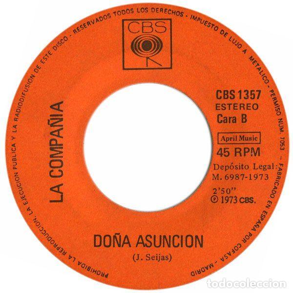 Discos de vinilo: La Compa&ntilde;ia &ndash; Gitano (Vinyl, CBS CBS 1357) - Foto 4