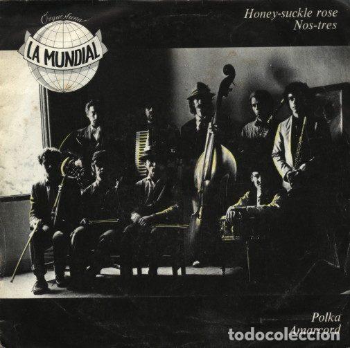 Disques de vinyle: Orquestrina La Mundial &ndash; Honey-Suckle Rose (Vinyl, Ariola C-43045)