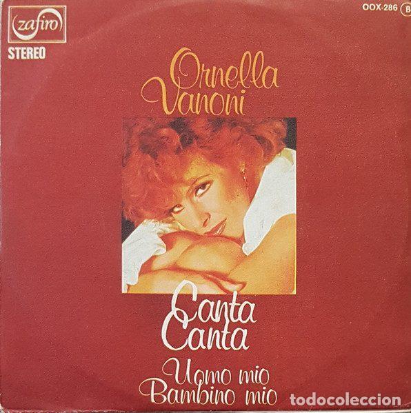 Dischi in vinile: Ornella Vanoni &ndash; Canta Canta / Uomo Mio Bambino Mio (Vinyl, Zafiro OOX-286)