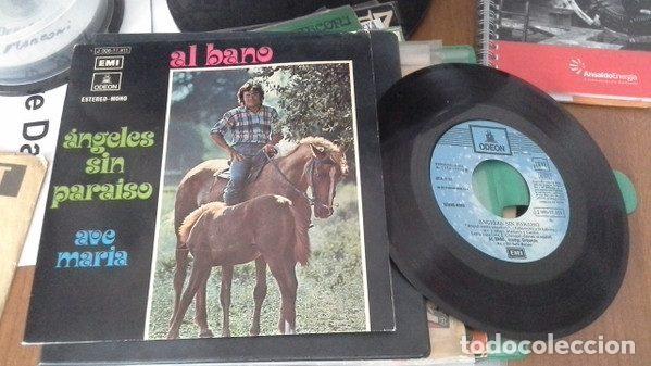 Dischi in vinile: Albano &ndash; Angeles Sin Para&iacute;so / Ave Maria (Vinyl, Odeon 1J 006-17.811)