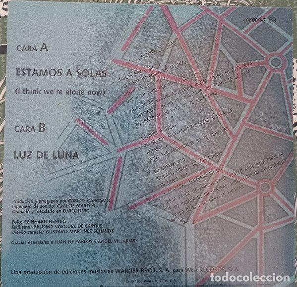 Discos de vinilo: Cris &ndash; Estamos A Solas (Vinyl, WEA 248000-7) - Foto 2