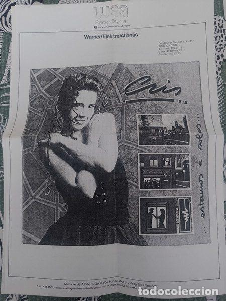 Discos de vinilo: Cris &ndash; Estamos A Solas (Vinyl, WEA 248000-7) - Foto 9