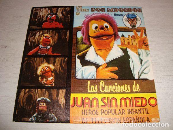 Dischi in vinile: Los Titeres De Don Redondon &ndash; Las Canciones De Juan Sin Miedo (Vinyl, Movieplay 01.0384/8)