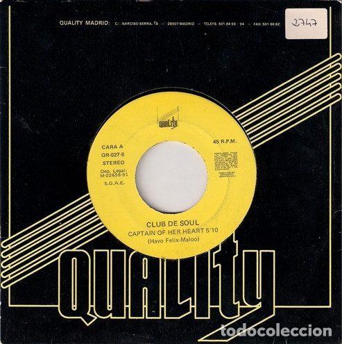 Dischi in vinile: Club De Soul &ndash; Captain Of Her Heart (Vinyl, Quality Madrid QR-027-S)