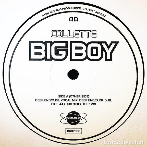Disques de vinyle: Collette &ndash; Big Boy (Vinyl, Dub Dub DUBP003)