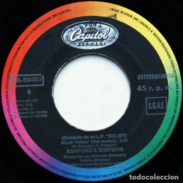 Discos de vinilo: Ashford & Simpson &ndash; Solid (Vinyl, Capitol Records 006-2004247) - Foto 4