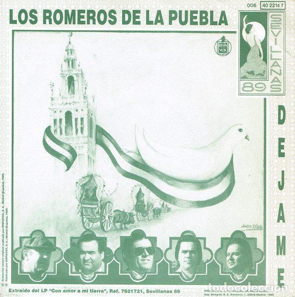 Disques de vinyle: Los Romeros De La Puebla &ndash; D&eacute;jame (Vinyl, Hispavox 006 402214 7)