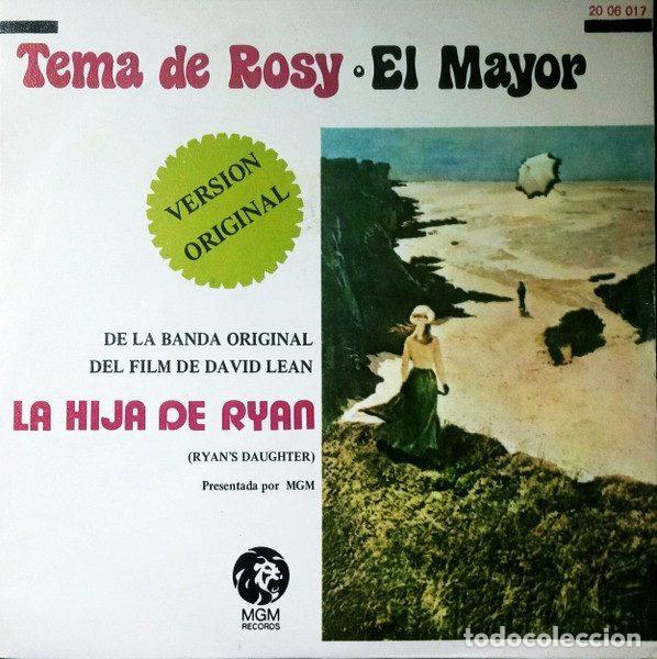 Dischi in vinile: Maurice Jarre &ndash; Tema De Rosy / El Mayor (Vinyl, MGM Records 20 06 017)