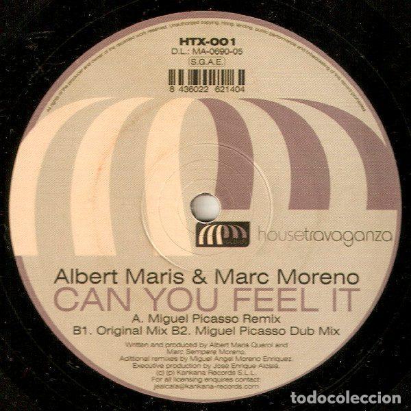Discos de vinilo: Albert Maris & Marc Moreno &ndash; Can You Feel It (Vinyl, Housetravaganza Records HXT-001)