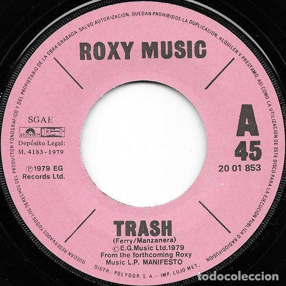 Discos de vinilo: Roxy Music &ndash; Trash (Vinyl, Polydor 20 01 853) - Foto 3