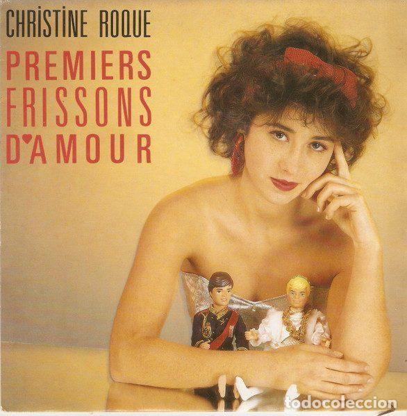 Discos de vinil: Christine Roque &ndash; Premiers Frissons D'amour (Vinyl, CBS CBS 650352 7)